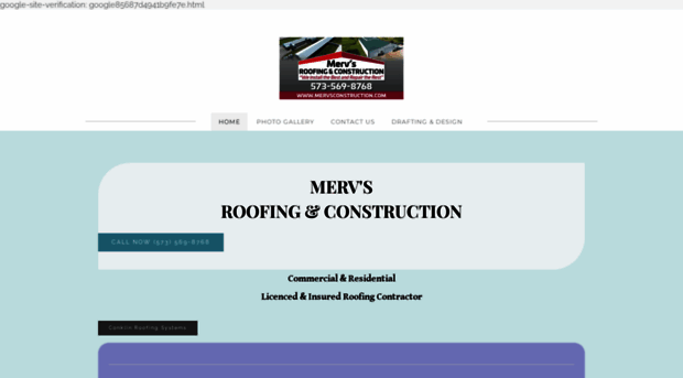 mervsconstruction.com