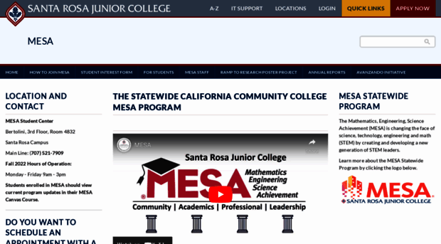 mesa.santarosa.edu