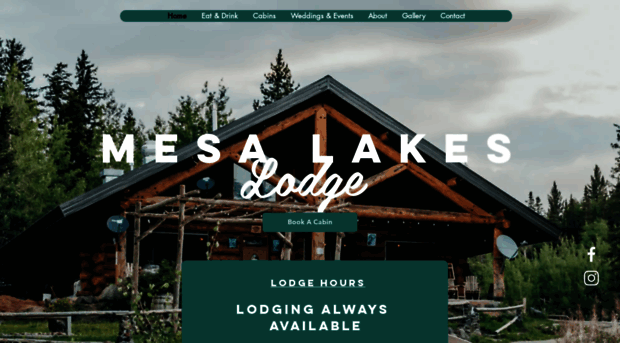 mesalakeslodge.com