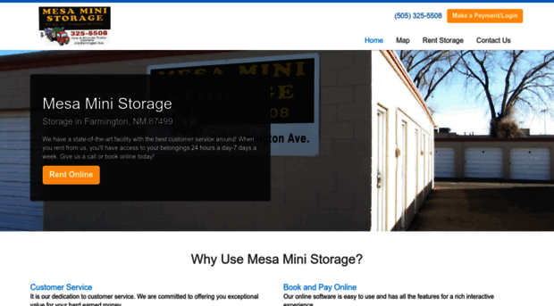 mesaministorage.net