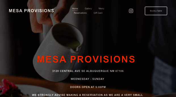 mesaprovisions.com