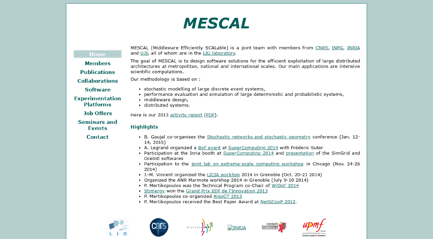 mescal.imag.fr