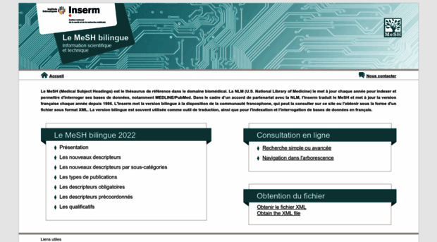mesh.inserm.fr