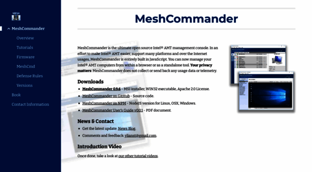 meshcommander.com