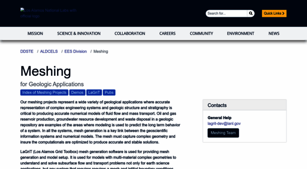 meshing.lanl.gov