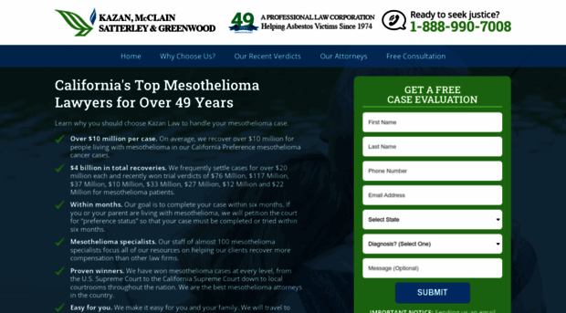 mesothelioma.kazanlaw.com