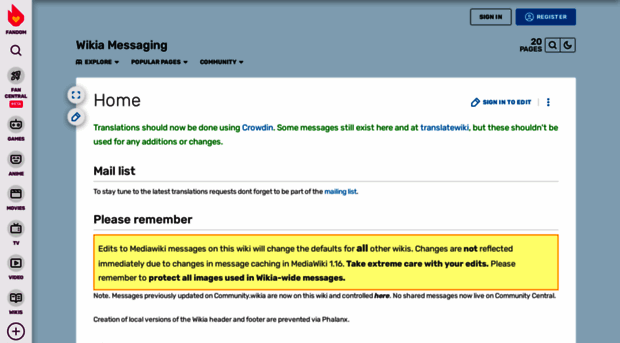 messaging.wikia.com