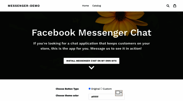 messenger-demo.myshopify.com