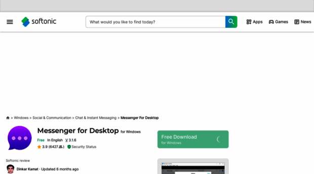 messenger-for-desktop.en.softonic.com