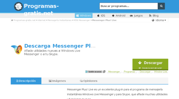 messenger-plus-live.programas-gratis.net