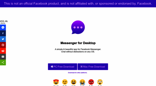 messengerfordesktop.com