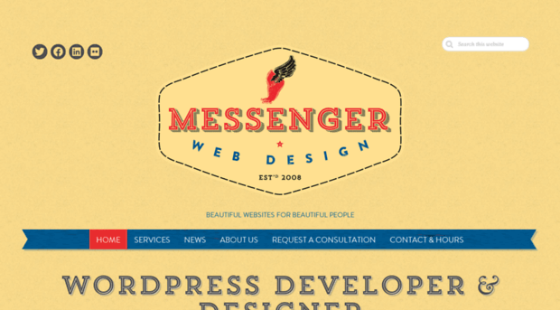 messengerwebdesign.com