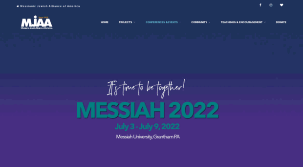 messiahconference.org