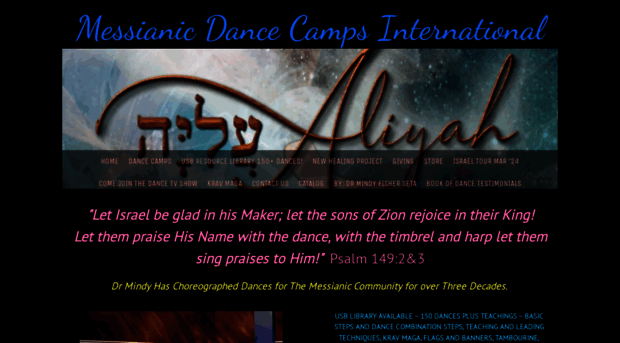 messianicdancecamps.com