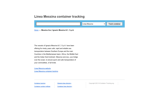 messina.container-tracking.org