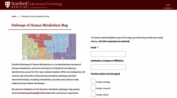 metabolicpathways.stanford.edu