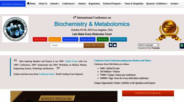 metabolomics.biochemistryconferences.com