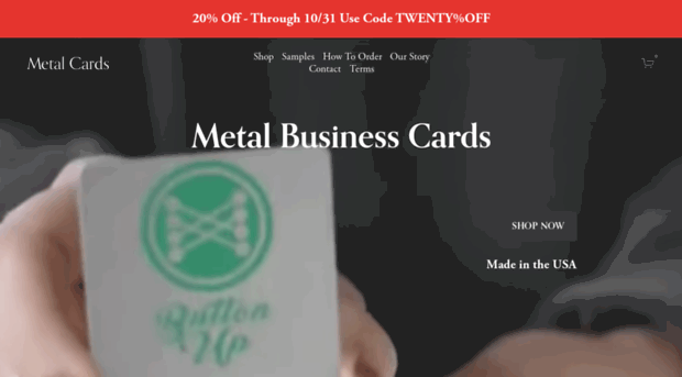 metalcards.com
