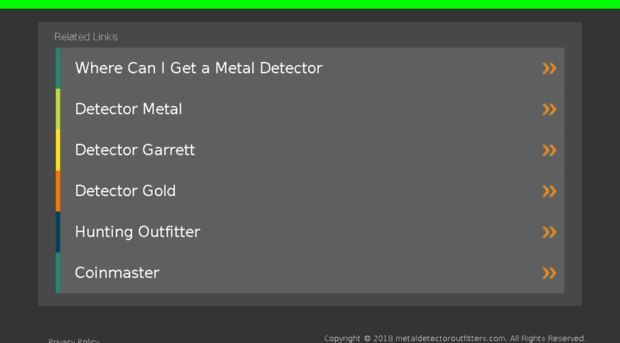metaldetectoroutfitters.com