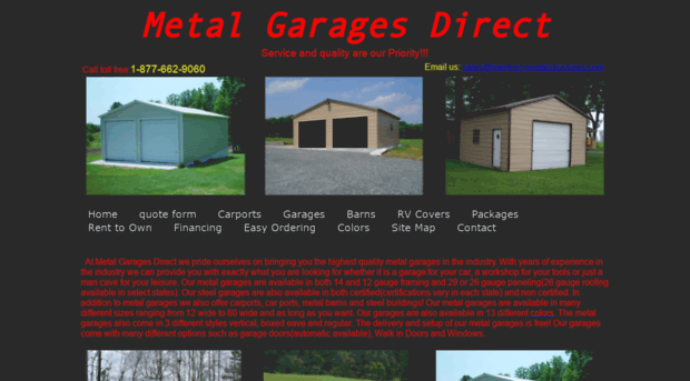 metalgaragesdirect.com