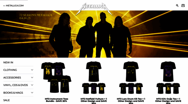 metallica.probitymerch.com