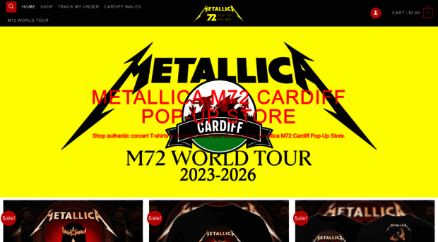 metallicam72cardiffpopupstore.com