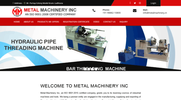 metalmachinery.in