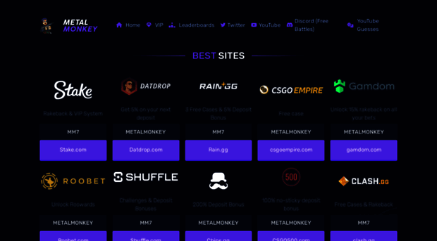 metalmonkeycodes.com