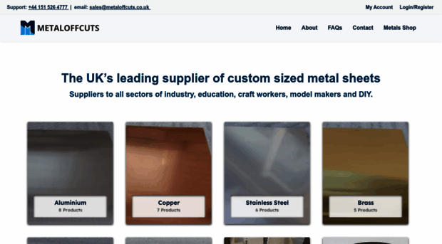 metaloffcuts.co.uk