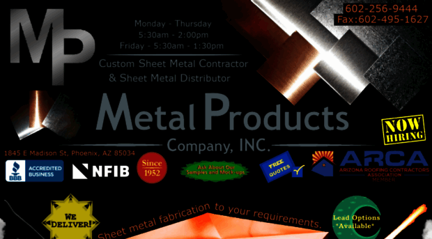 metalproductscoinc.com