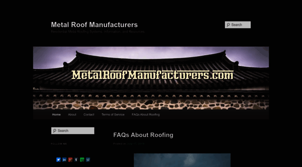 metalroofmanufacturers.com
