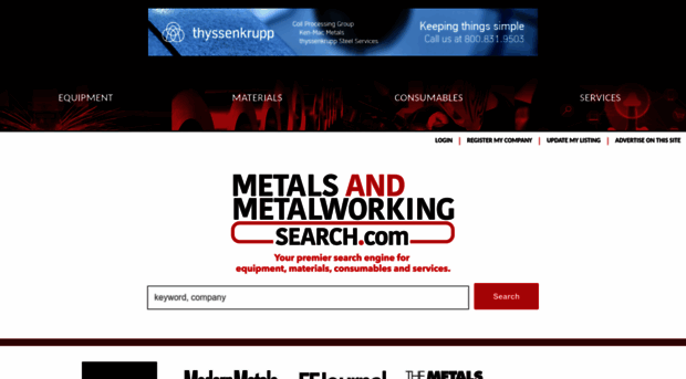 metalsandmetalworkingsearch.com