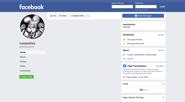 metalsetlists.com