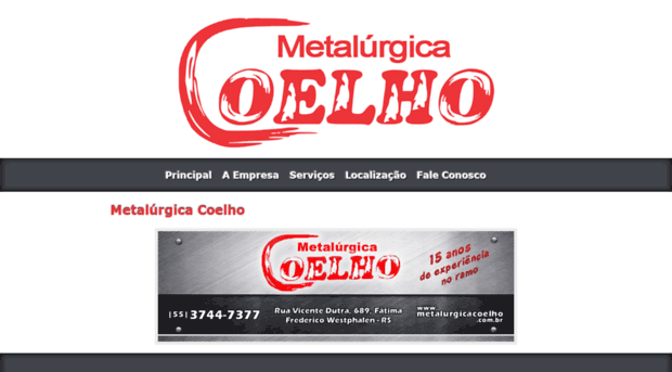 metalurgicacoelho.com.br