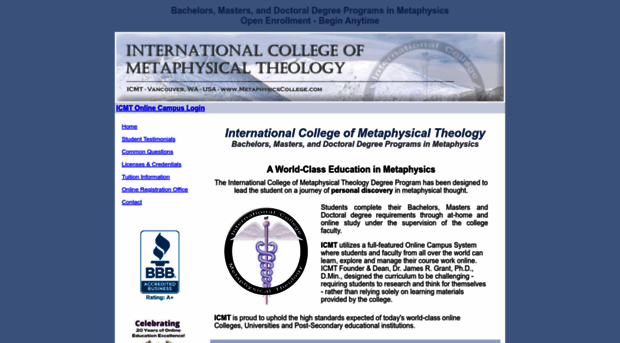 metaphysicscollege.com