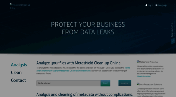 metashieldanalyzer.elevenpaths.com