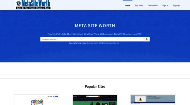 metasiteworth.com