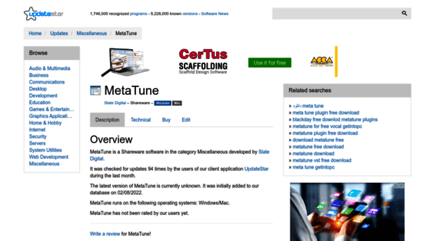 metatune.updatestar.com