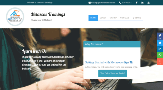 metazonetrainings.com