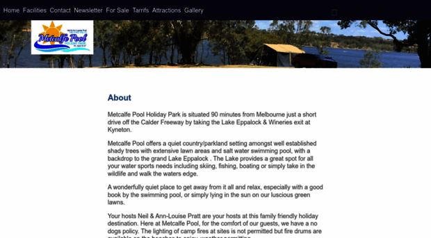 metcalfepoolholidaypark.com.au