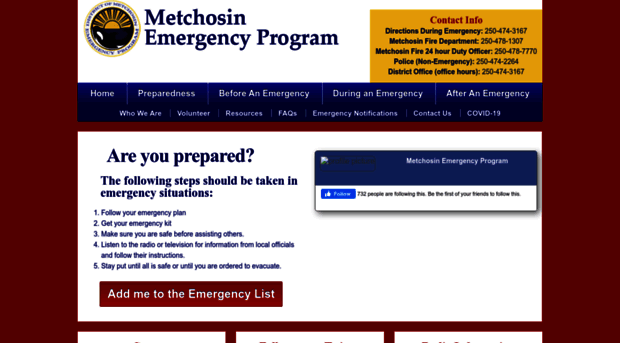 metchosinemergencyprogram.ca