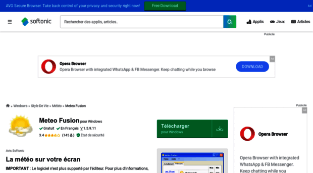 meteo-fusion.softonic.fr