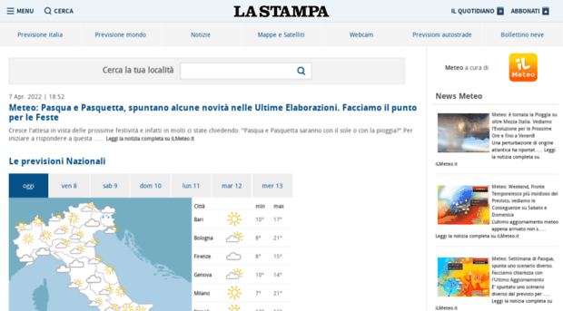 meteo.lastampa.it