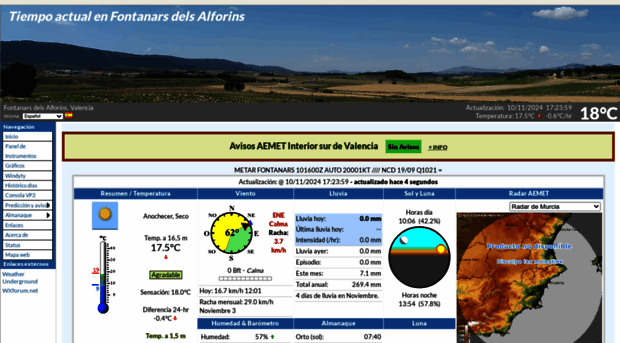 meteoalforins.es