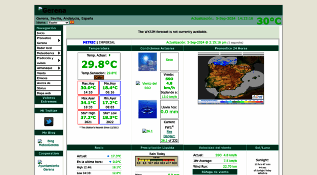 meteogerena.es