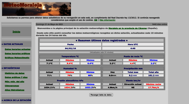 meteomoraleja.es