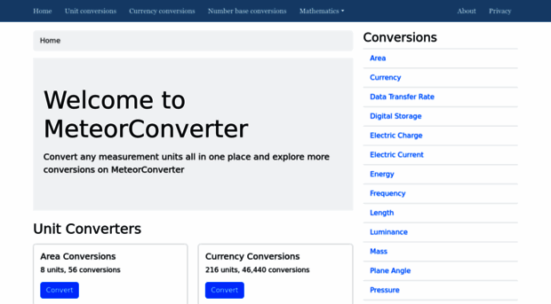 meteorconverter.com