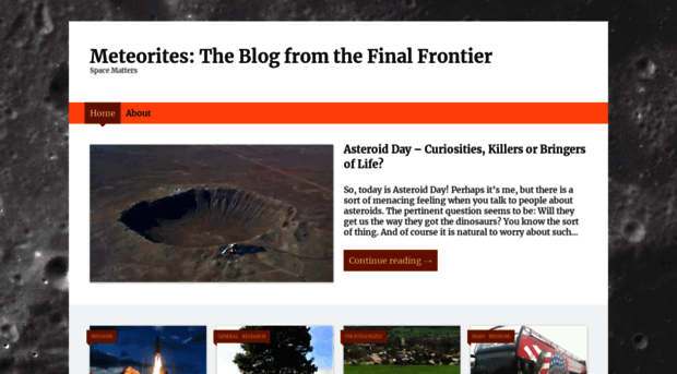 meteoritestheblog.com