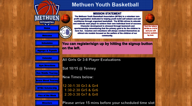 methuenbasketball.com