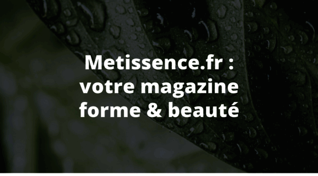 metissence.fr